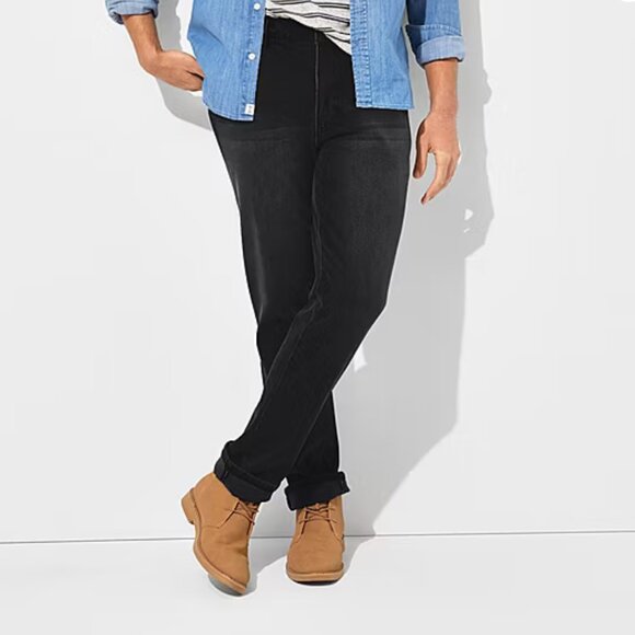 NEW mutual weave Mens Stretch Fabric Slim Fit Jean 30x34 - Picture 1 of 4